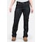 Dovetail Workwear Women's Utility Pant, 2, No Fade Black Canvas, 53% modal / 28% polyester / 17% nylon / 2% spandex DWF20P2C-001-2x32 - alternate 3